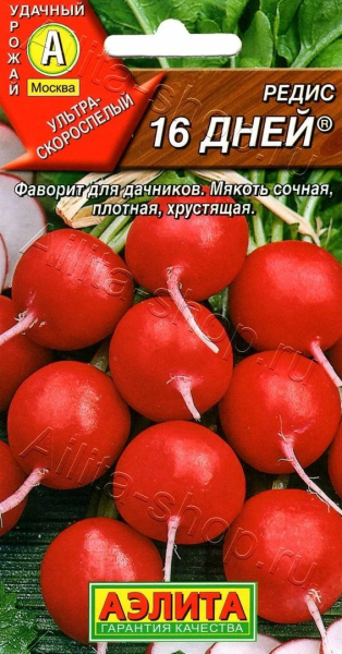 Редис 16 дней АЭ 2г Редис 16 дней АЭ 2г