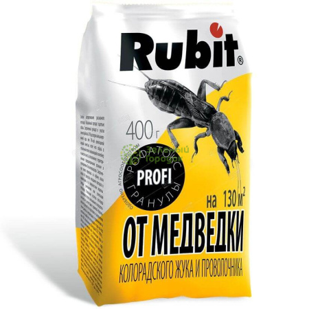 Гранулы от медведки, колорадского жука и проволочника Rubit Рофатокс 400г