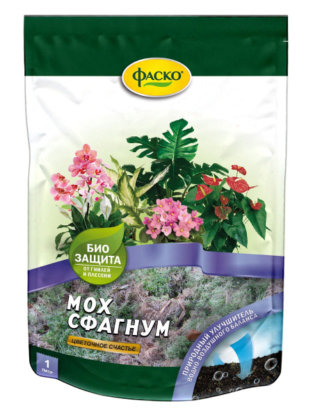 Мох Сфагнум Фаско 1л Мох Сфагнум Фаско 1л