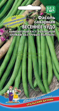 Фасоль Весеннее чудо сахарная УД 10шт