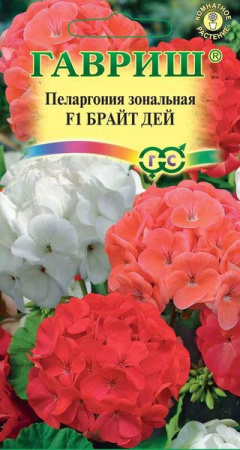 Пеларгония Брайт дей F1 зональная ГВ 4шт