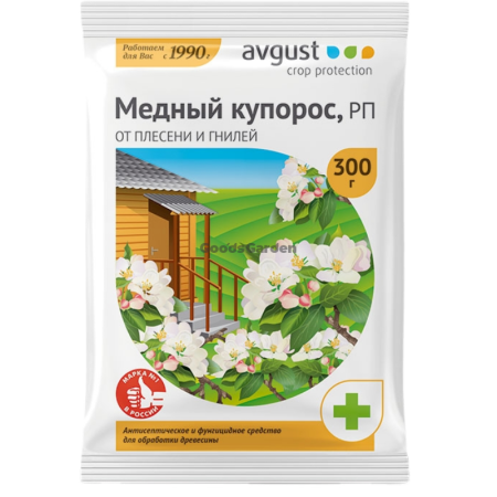 Медный купорос Avgust 300г
