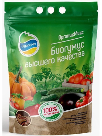 Органик Микс Биогумус высшего качества 4л
