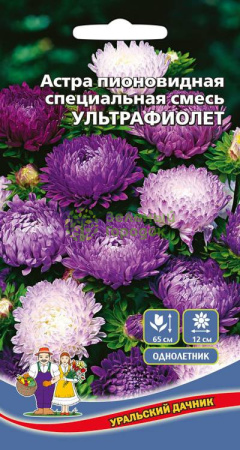 Астра пионовидная  Ультрафиолет специальная смесь УД 0,25г