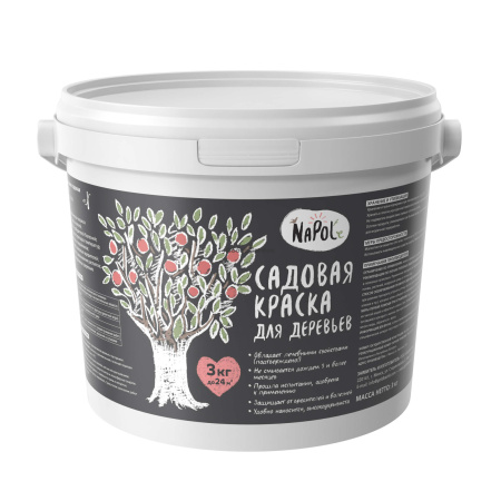 Садовая краска для деревьев NaPole КДС 3кг