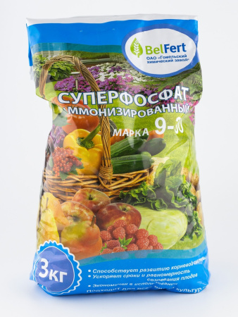 Суперфосфат аммонизированный марка 9:30 BelFert 3кг