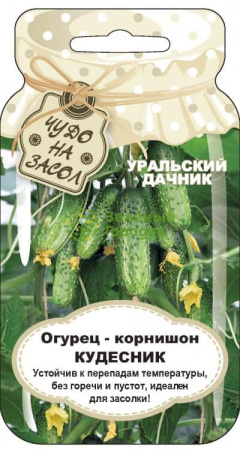 Огурец корнишон Кудесник (УД) *Банка 12 шт