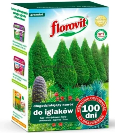 Удобрение Флоровит для хвойных длительного действия 100 дней 1кг