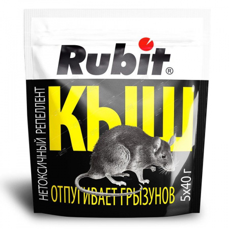 Репеллент Rubit "КЫШ" репеллент от грызунов 200 гр